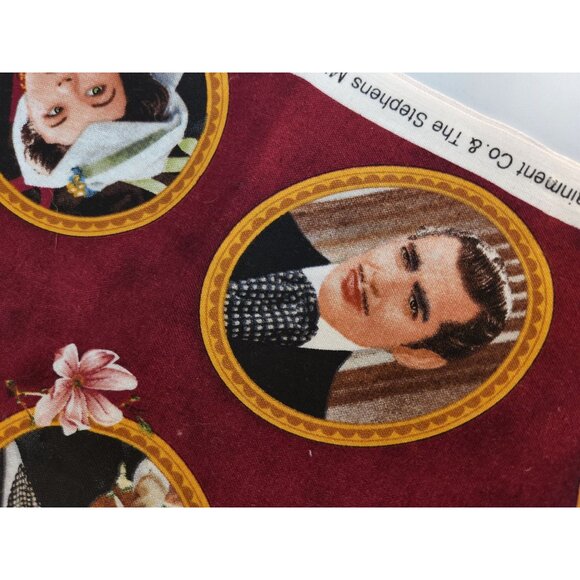 Gone With The Wind Cotton Fabric 1 Yard Scarlett Rhett Ashley Melanie Quilting M - Picture 10 of 11